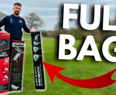 -3 HANDICAP GOLFER USES A FULL BAG OF COSTCO GOLF CLUBS!?