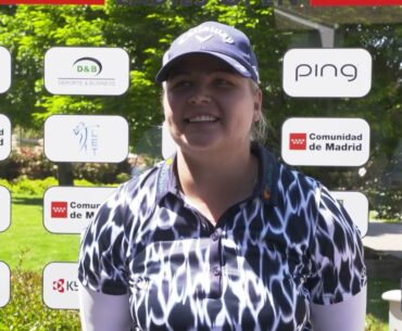 TIIA KOIVISTO RD2 INTERVIEW | COMUNIDAD DE MADRID LADIES OPEN