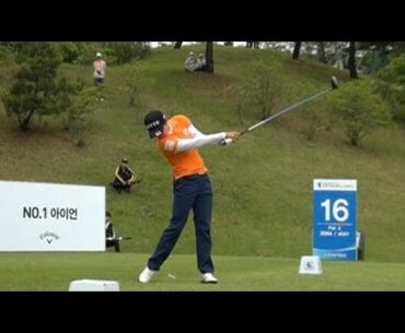 [Slow HD] KIM Hyo-Joo 2013 Driver Golf Swing (1)_KLPGA Tour