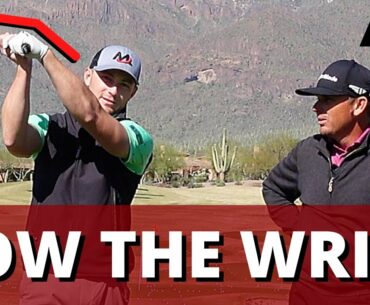 How To Bow Left Wrist To Shallow Your Downswing