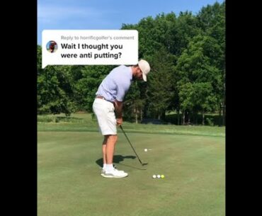Phone call ruined the video but Putting is overrated  @nashville_golf #golf  #shorts #golftiktok
