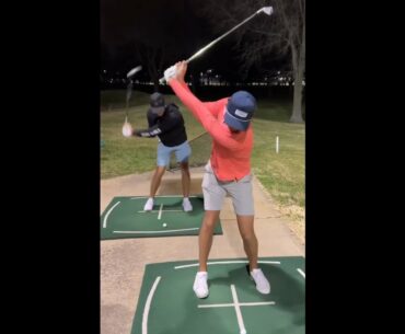 Our balls almost touched @granthorvat #golf  #shorts #golftiktok