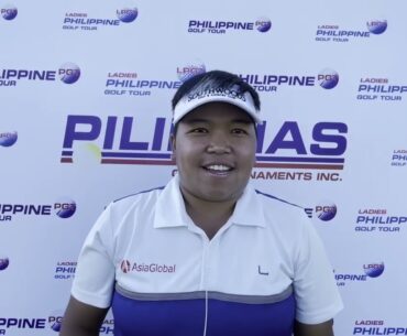 2022 ICTSI Malarayat Ladies Challenge Round 2 Leaders - Interview