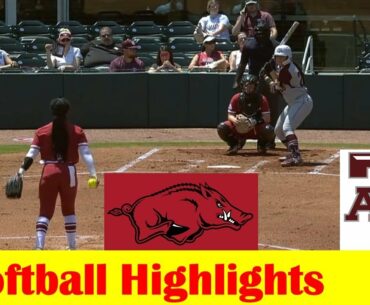 #5 Arkansas vs Texas A&M Softball Game Highlights 5 8 2022