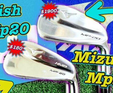 I bought FAKE Mizuno MP20 Irons from WISH (Better than expected results)