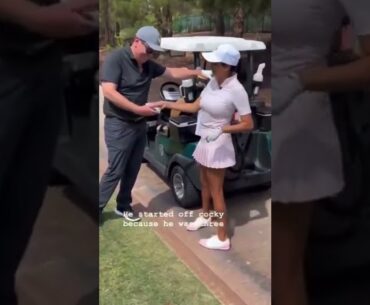 Demoralized by a lady golfer. #golfgirls #golflife #pga #golf