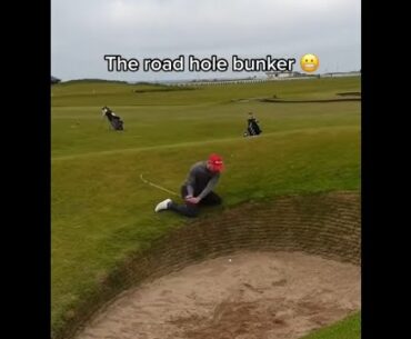 the road hole bunker  #golf  #shorts #golftiktok