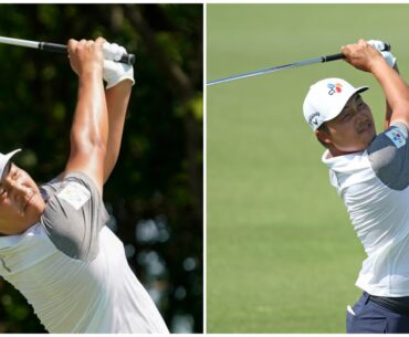K.H Lee Golf Swing and Slowmotion