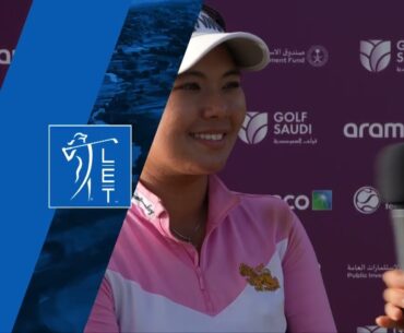 Chonlada Chayanun  2022 Aramco Team Series Bangkok Thai Ladies European Tour Friday Quotes