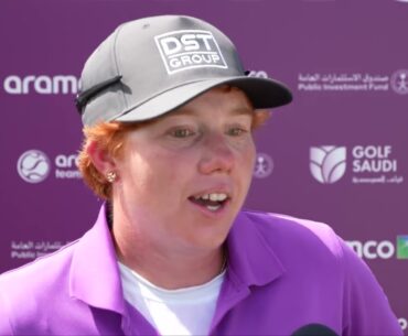 Felicity Johnson 2022 Aramco Team Series Bangkok Thai Ladies European Tour Friday Quotes