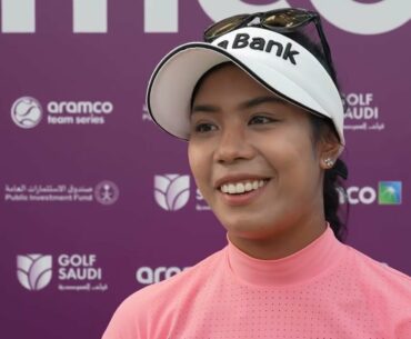 Ladies European Tour: Aramco Team Series Bangkok - Patty Tavatanakit talks to the media