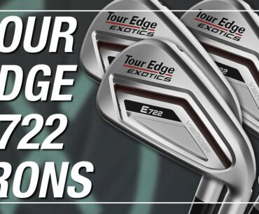 TOUR EDGE E722 IRON REVIEW // High Handicap Game Improvement Iron Testing