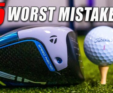 5 Worst Mistakes Golfers Make with their Tee Shots!