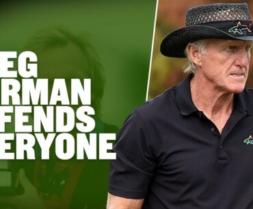 'Greg Norman is embarrassing them' | The fight for golf's future