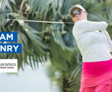 Team Henry are two shots back after the first 18 holes of Aramco Team Series - Bangkok