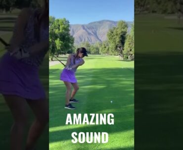 Hot Women Golfer 2022 | Women Golf Lessons | Women Golf Swing Slow Motion #golftip #shorts #golfcart
