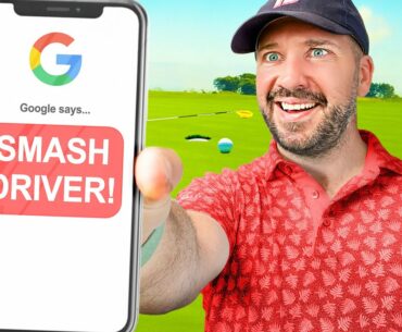I let Google caddy for me... (BIG MISTAKE!)