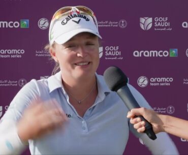 Manon de Roey 2022 Aramco Team Series Bangkok Thai Ladies European Tour Friday Quotes