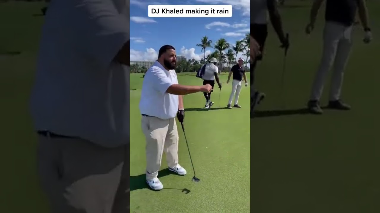 DJ Khaled getting into golf DJ Khaled getting into golf