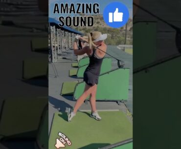 Hot Women Golfer 2022 | Women Golf Lessons | Women Golf Swing Slow Motion #golftip #shorts #golfcart