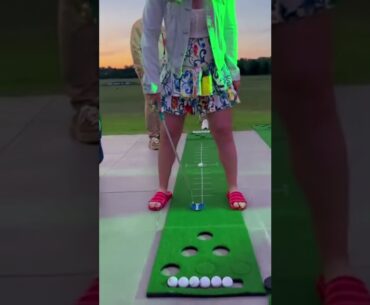 Hot Women Golfer 2022 | Women Golf Lessons | Women Golf Swing Slow Motion #golftip #shorts #golfcart