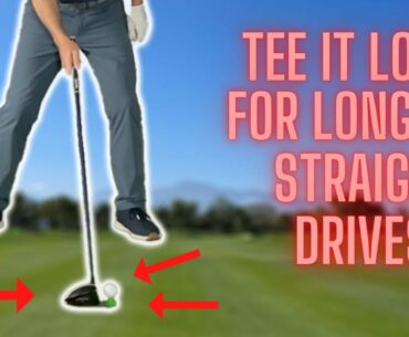 THE NEW WAY TO TEE THE DRIVER FOR ACCURACY AND LOW SPIN! | GOLF WRX | WISDOM IN GOLF |