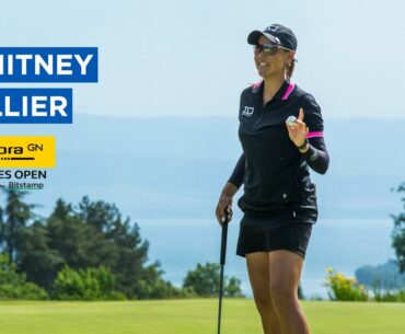 Hole-in-One! Whitney Hillier gets an ACE as she leads by one shot with 18 holes left to play