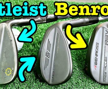 Titleist Vokey SM9 vs Titleist Vokey SM5 vs Benross Rev Wedges