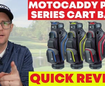 Motocaddy Pro Series Golf Bag - QUICK REVIEW