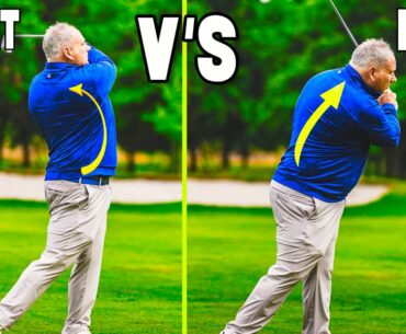 Don't ROTATE Like This THROUGH The Golf Ball