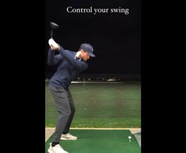 Control your swing, don’t let it control you #golf  #shorts #golftiktok
