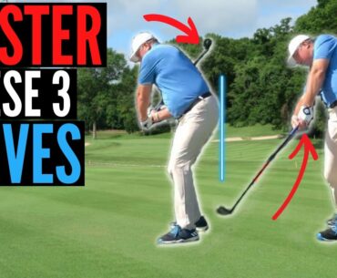 The 3 MOST IMPORTANT Moves in the Golf Swing!