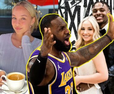 LeBron James' son, Bronny James, gets SLAMMED for taking WHITE GIRL to prom!