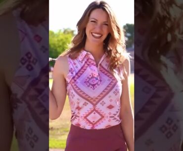 Hot Women Golf | Women Golf Swing | Golf Swing Lady | Golf Lessons #golf #shorts #golftip