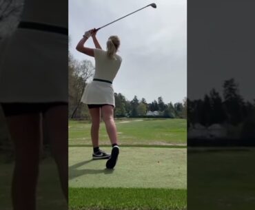 Hot Women Golf | Women Golf Swing | Golf Swing Lady | Golf Lessons #golf #shorts #golftip