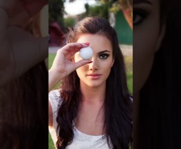 Hot Women Golf | Women Golf Swing | Golf Swing Lady | Golf Lessons #golf #shorts #golftip