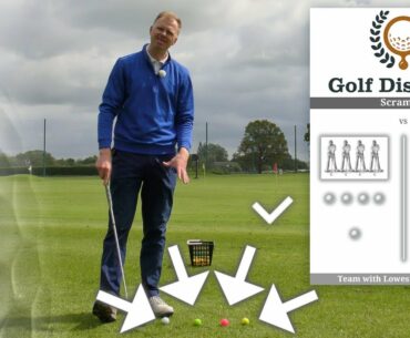 How to Play the SCRAMBLE Golf Format Used for The Match