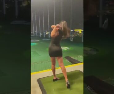 Hot Women Golf | Women Golf Swing | Golf Swing Lady | Golf Lessons #golf #shorts #golftip