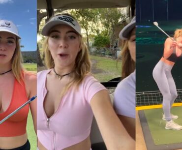 golf tiktoker Grace Charis stories ❤️❤️   #golf #shorts #golfgirl      | GOLF#SHORT