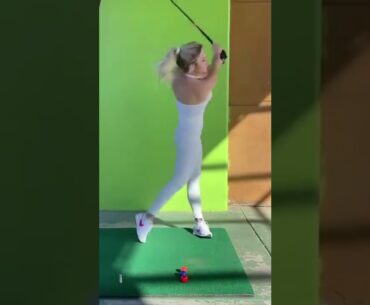 TikTOK Hot Women Golf | Women Golf Swing | Golf Swing Lady | Golf Lessons #golf #shorts #golftip