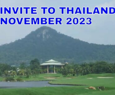 Your invite to Thailand - November 2023