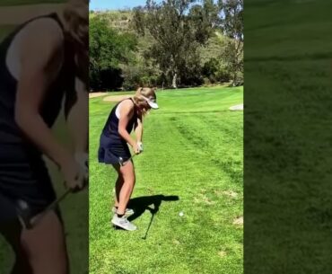 Hot Women Golf | Women Golf Swing | Golf Swing Lady | Golf Lessons #golf #shorts #golftip