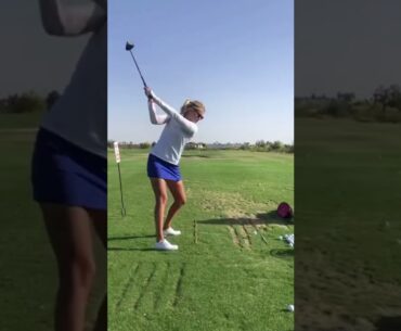 Hot Women Golf | Women Golf Swing | Golf Swing Lady | Golf Lessons #golf #shorts #golftip