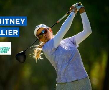 Whitney Hillier shares of second spot after first round 69 (-3) leaves her three shots off the lead