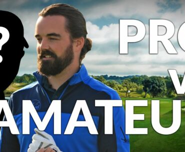 Amateur Golfer vs. Pro Golfer - San Roque Golf Club, Spain
