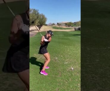Hot Women Golf | Women Golf Swing | Golf Swing Lady | Golf Lessons #golf #shorts #golftip
