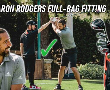 Aaron Rodgers Full Bag Fitting at The Kingdom | TaylorMade Golf