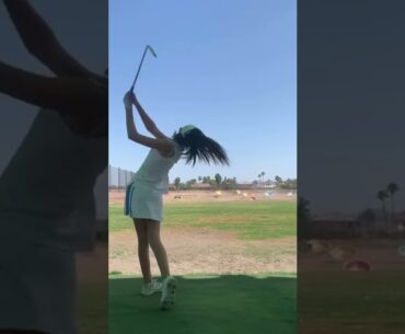 Hot Women Golf | Women Golf Swing | Golf Swing Lady | Golf Lessons #golf #shorts #golftip