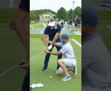 Want a more consistent swing? Get Your ELBOWS CLOSER! #shorts #golfswing #golf #ericcogorno