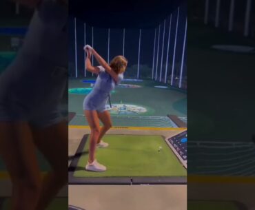 Hot Women Golf | Women Golf Swing | Golf Swing Lady | Golf Lessons #golf #shorts #golftip